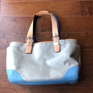 Coach large tote or diaper bag